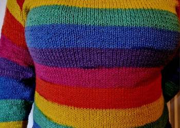 Kolorowy sweter