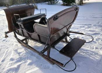 sanie konne bardzo lekkie ze struną