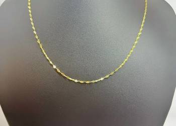 Nowy Złoty łańcuszek pr 585 0,78g (Długość 45 cm) Ocechowany