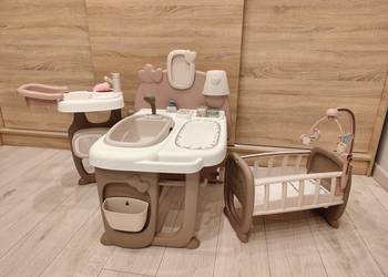 Smoby Baby Nurse - Kącik opiekunki Dla lalki łóżeczko wanienka