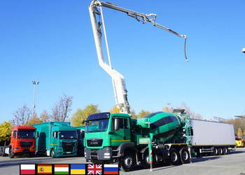 Pompogruszka MAN TGS 35.480 8x4 / Putzmeister M24-3 / 1600 MTH!_238379