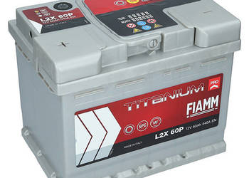 ​Akumulator Fiamm Pro 12V 60Ah 540A L+ FTP60+-