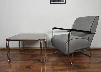 Stolik kawowy w stylu Bauhaus