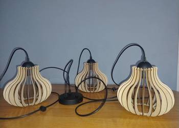 NOWA Nowoczesna Lampa wisząca Boho pająk Klosz Nr.2 ,,Gruszka" E27