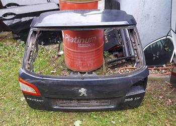 peugeot 508 sw tylna klapa