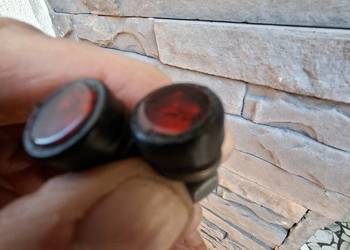 Komar wsk romet śrubki odblaski 2szt do rejestracji tablicy