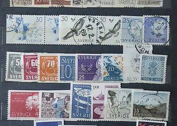 Znaczki Szwecja - ponad 40 (2 pary) L12