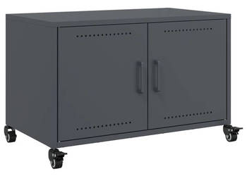Szafka RTV antracytowa 68x39x435 cm stal WM-846640