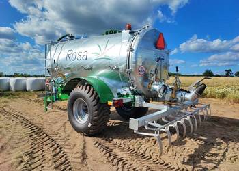 Wóz asenizacyjny ROSA 7/R1, 7000 litrów- beczkowóz, beczka