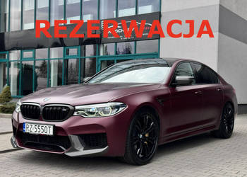 BMW M5 Salon Polska, Bezwypadkowy, Bowers & Wilkins Diamond, Head-up. FV23…