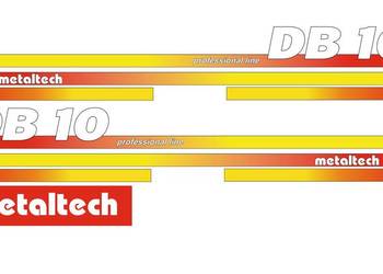 Naklejki metaltech db10 db 12 i inne LAMINOWANE
