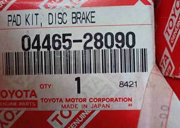 Klocki  Toyota 04465-28090