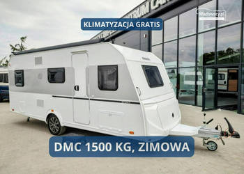 przyczepy kempingowe Knaus Sport 500 KD - z dużą łazienką! DMC 1400 KG Od …