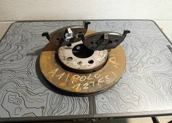 Tarcza hamulcowa + klocki z pierwszego montażu VW polo 1.2 TFSI prawa