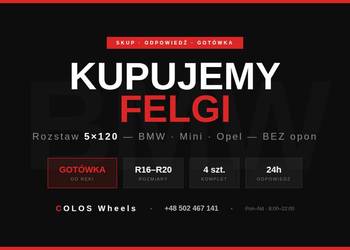 Skup felg aluminiowych 5x120 BMW gotówka od ręki | # SKF120