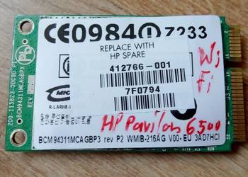 Moduł WiFi BCM94311MCA GBP3 do laptopa HP Pavilion 6500