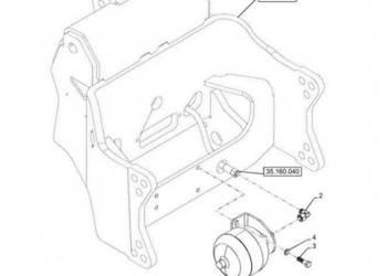 New Holland T6090 T6070 Wspornik 87669737