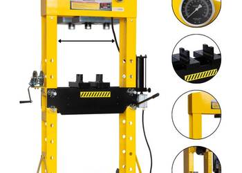PRASA HYDRAULICZNA WARSZTATOWA 75 TON VIBER-SYSTEM WP75 PNEUMATYCZNO-RĘCZNA