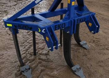 Głębosz 3 zęby – mocna rama – pod kukurydzę / rzepak / zboże – do 80–110 KM