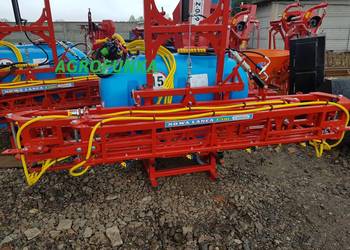 Opryskiwacz 400l 12m zawieszany biardzki+rozdzielacz Fermo