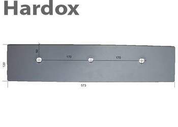 Płoza HARDOX 24064101/S 24064104/S części do pługa STEENO
