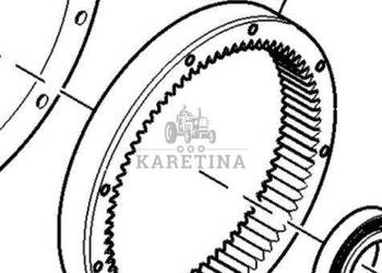 John Deere X9 1100 Przekładnia Planetarna Pierścieniowa 77 zębów CZĘŚCI CE…