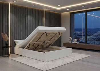 Łóżko AMORE ze skrzynią 27cm