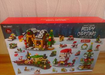 Kalendarz adwentowy klocki konstrukcyjne