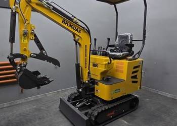 Nowa Minikoparka 900kg BK900AS Berger Kraus diesel skrętne