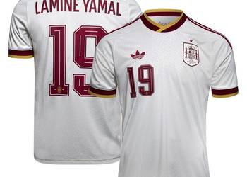 Koszulka Adidas Hiszpania Lamine Yamal nr 19, rozmiar M