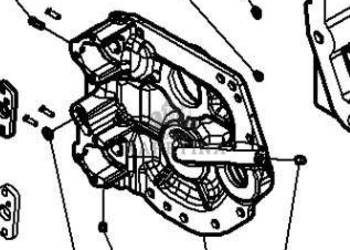 Massey Ferguson 5410 Pokrywa Skrzyni Biegów 4304092M5