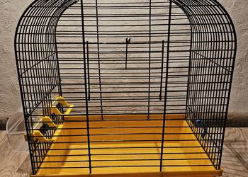 klatka dla ptaków kanarek zeberka jak nowa