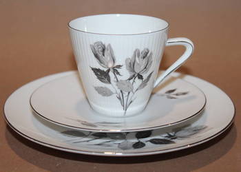 Filiżanka ze spodkiem Seltmann, Weiden Bavaria z serii Monik