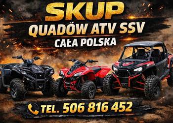 GOTÓWKA! SZYBKA SPRZEDAŻ SZYBKA KASA! SKUP QUADÓW W KAŻDYM STANIE!