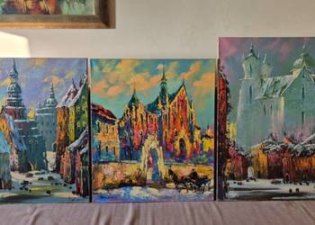 Obraz olejny / Walery Stratovich - "Zaczarowana Dorożka" (2008)