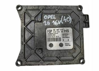 STEROWNIK SILNIKA Opel Astra H Zafira B 1.6 55567114 5WK9460 HS