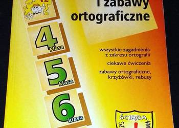 Dyktanda i zabawy ortograficzne. Kl. 4-5-6 - Barbara Włodarczyk