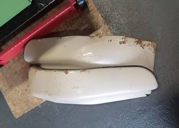 Osłony boczne komplet pl kolan nóg Simson SR50 skuter SR80 DDR metalowe ori