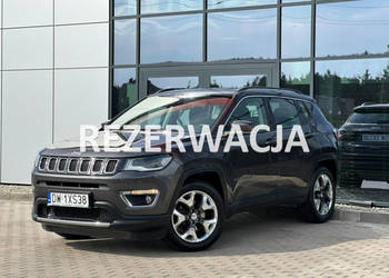 Jeep Compass 1-Rej 2019 SalonPL Asystent Kamera Skóra KeyLess Climatronic …