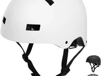 Kask rowerowy Vihir MTB BMX biały rozmiar S