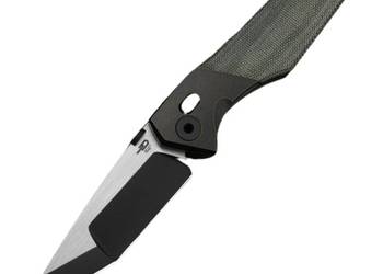 Nóż składany Bestech Cetus Black Bronze Titanium / Black Canvas Micarta, B…