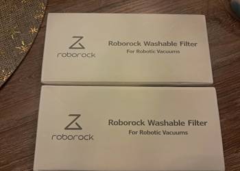 4 nowe filtry do odkurzacza roborock s7/s8 brak paragonu