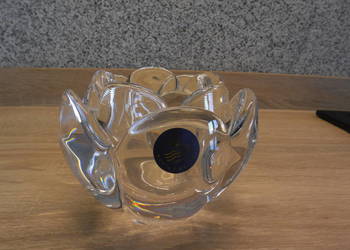 ROYAL COPENHAGEN LOTUS KRYSZTAŁOWY ŚWIECZNIK