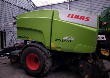 Prasoowijarka Claas Uniwrap 455 z MPS (nie McHale)
