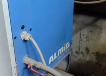 Sprężarka śrubowa ALMIG model COMBI 8-8 - cały zestaw