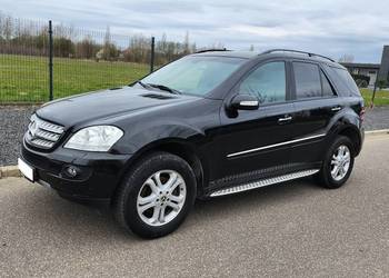 Piękny Mercedes ML 320CDi 244KM 2006r Automat Skóra Bogata Wersja