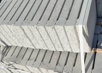 Daszek płaski łupany 28x22,5 ogrodzenie mur płot daszki betonowe zadaszenie