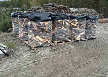 Drewno Brzoza, Osika, Dąb, Olcha – pakowane na paletach 1,6 m3