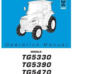 ISEKI TG5330 TG5390 TG5470 instrukcja obsługi