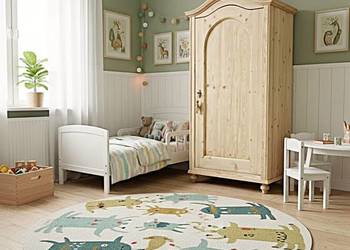 Bardzo Ładna Jednodrzwiowa Szafa Ludwikowska AntykiMarki.pl